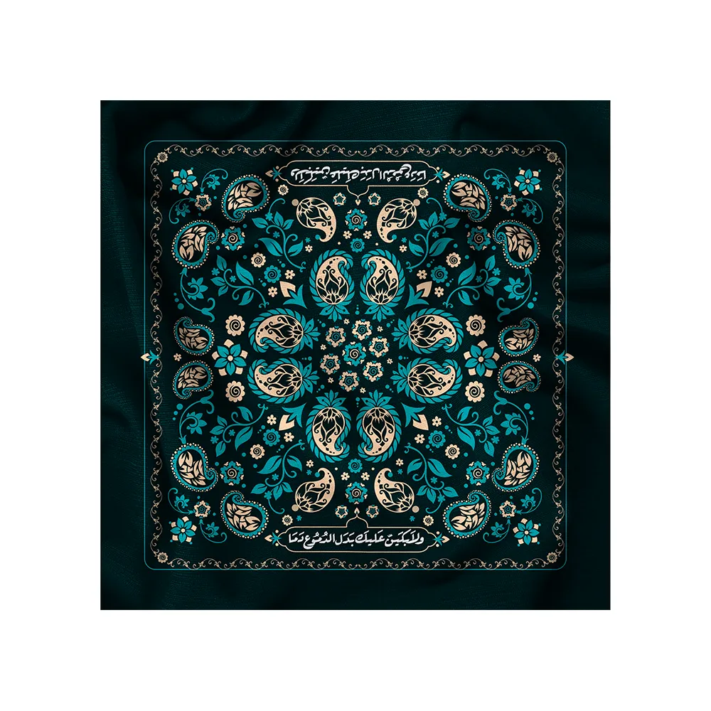 muharram-mourning-handkerchief-labbaika-alaika-at-your-service-instead-of-tears-blood-code-2680 دستمال اشک محرم و لابکین علیک بدل الدموع دما کد 2680