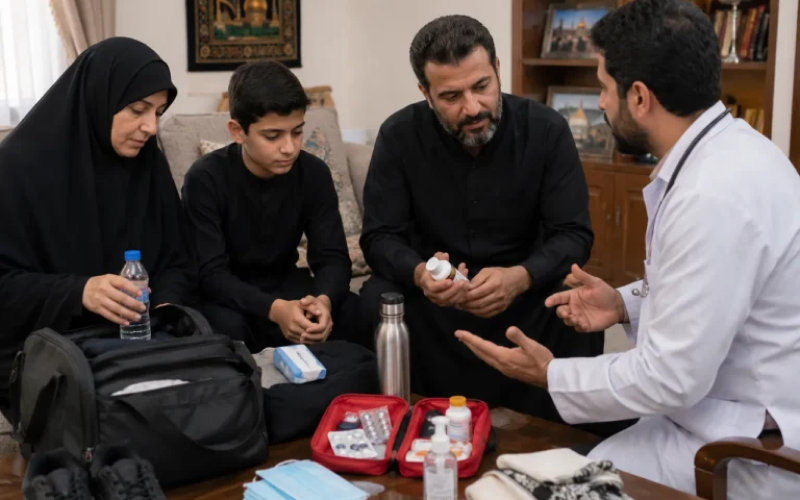 راهنمای کامل حفظ سلامت در پیادهروی اربعین 4 توصیههای سلامت محور برای بانوان، سالمندان، بیماران و کودکان