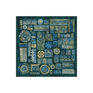 رومیزی مخمل سمین کد 60344
