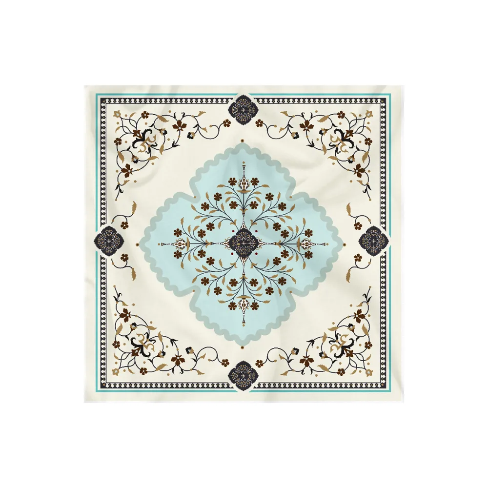 rezvan-velvet-tablecloth-code-60347 رومیزی مخمل رضوان کد 60347