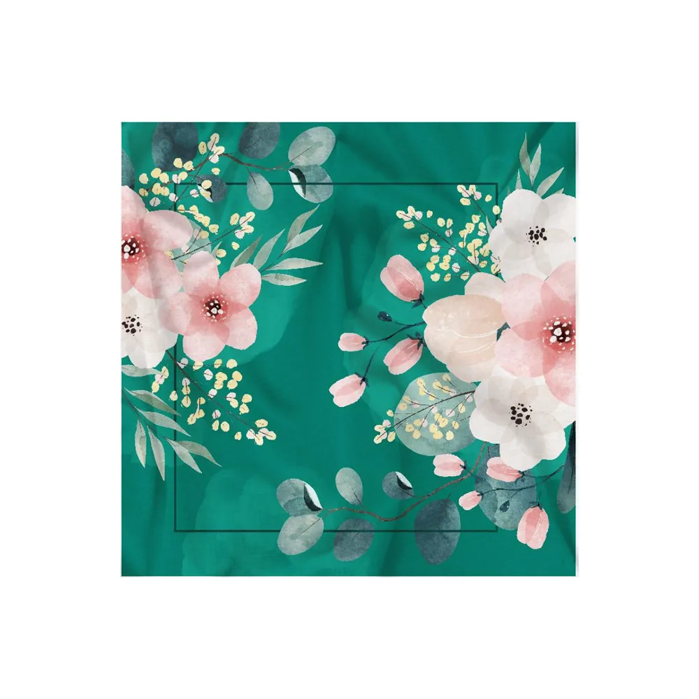 رومیزی مخمل بهار کد 60357