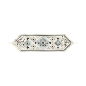 رانر پایین مثلثی مخمل رضوان کد 60265