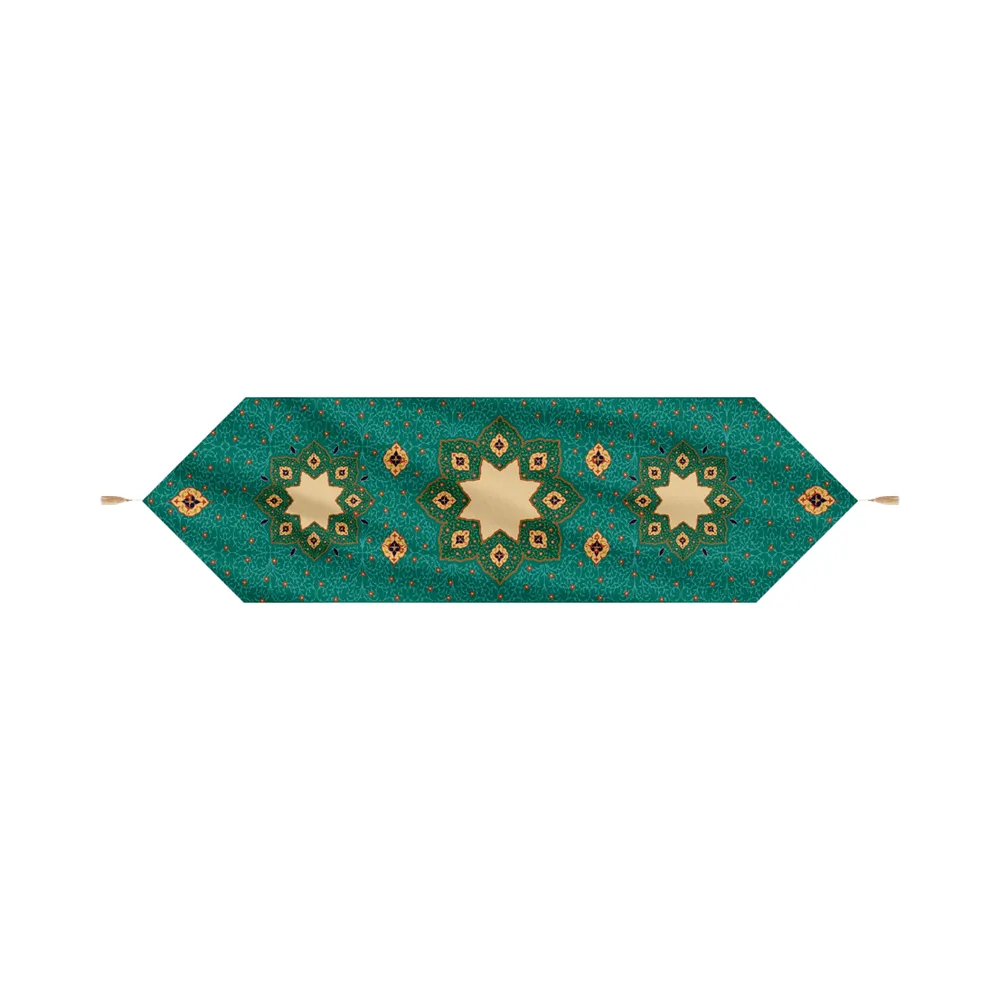 mahoor-velvet-triangular-bottom-runner-code-60275 رانر پایین مثلثی مخمل ماهور کد 60275