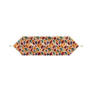 رانر پایین مثلثی مخمل برگ کد 60277