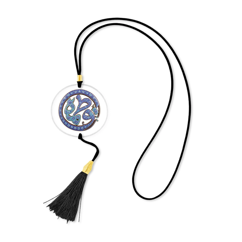 fatima-religious-plexiglass-car-hanging-ornament-code-2091 آویز خودرو مذهبی پلکسی فاطمه کد 2091